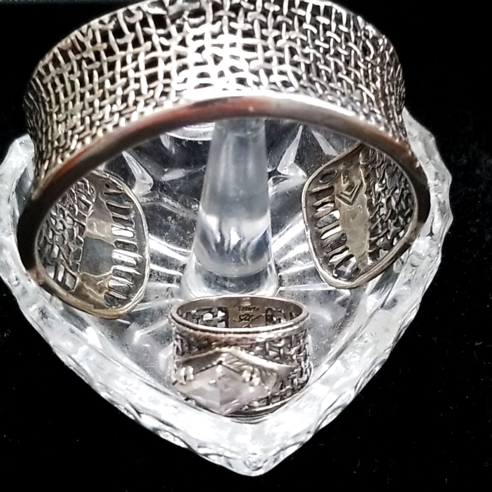 Silpada Retired Bracelet and Matching Ring